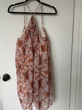Let Me Be Tie-Dye Halter Dress Size 1X